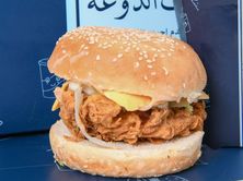 قطع دجاج مقرمشة بالجبن