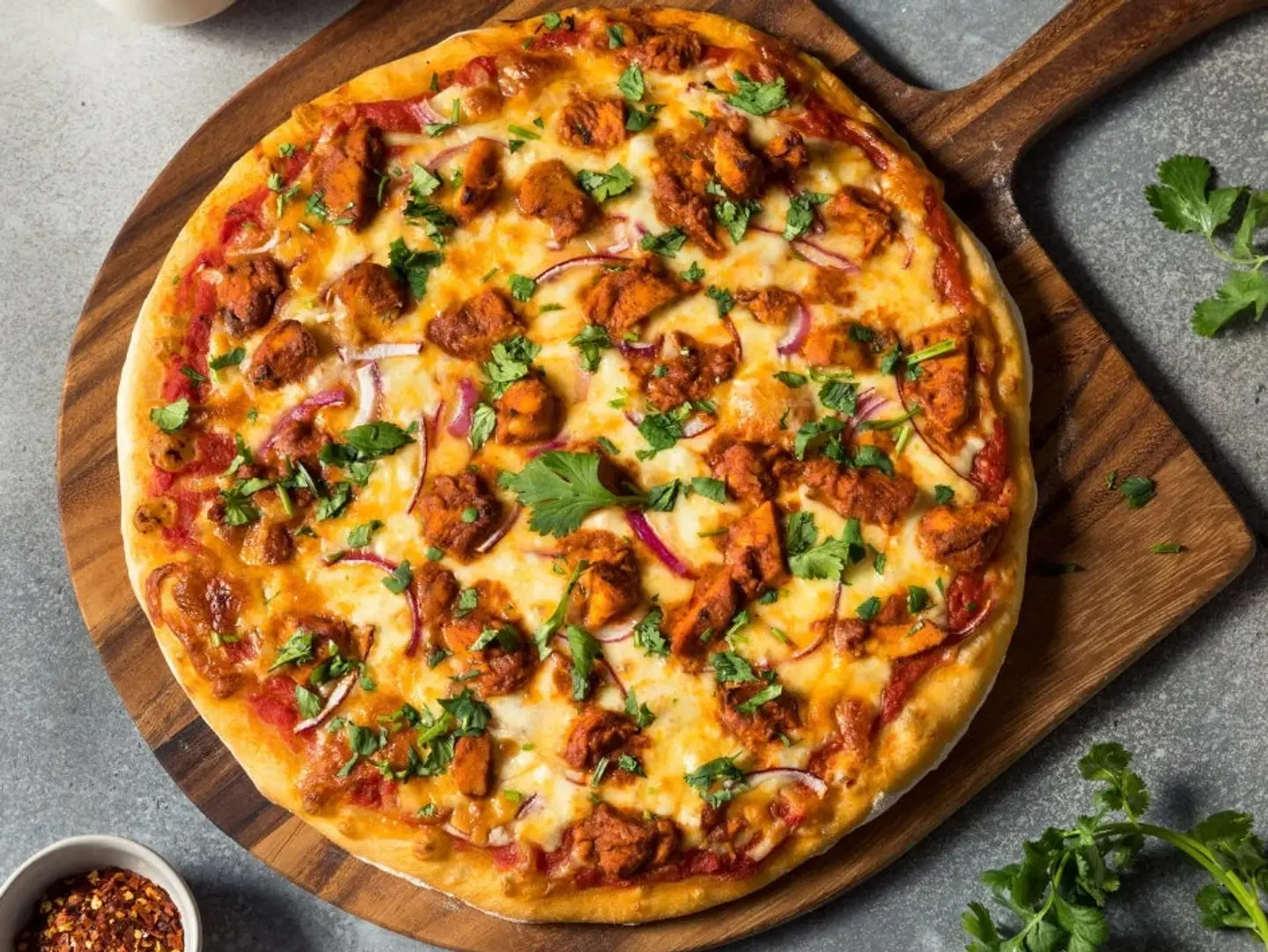 Crispy Chicken Pizza