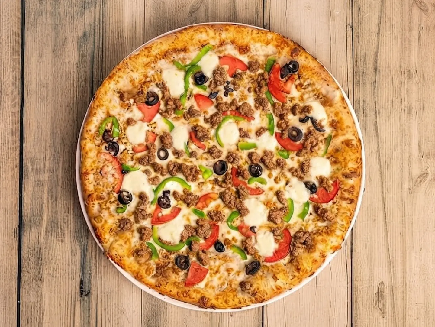Kebab Pizza
