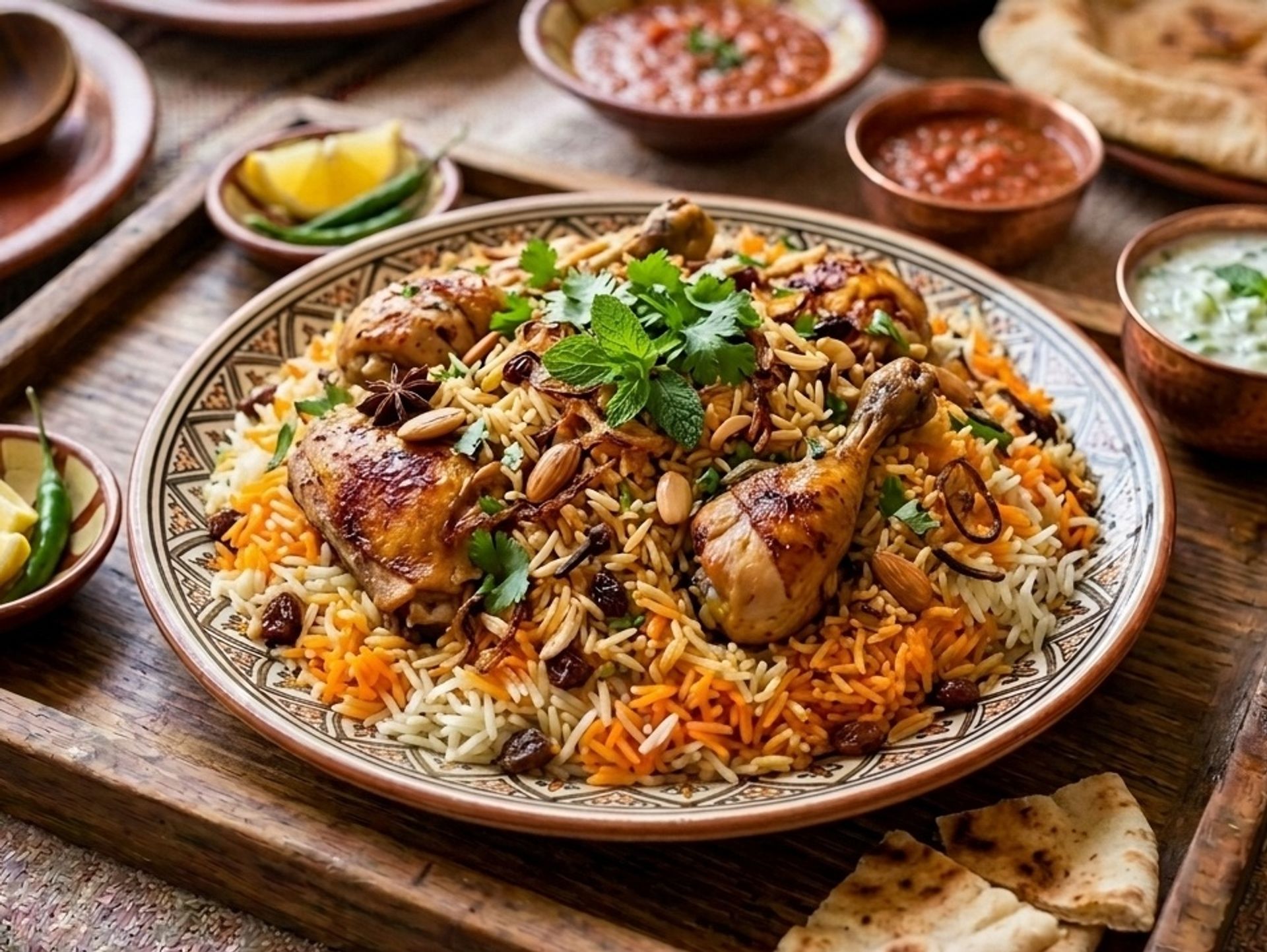 برياني دجاج - ربع حبة برياني دجاج