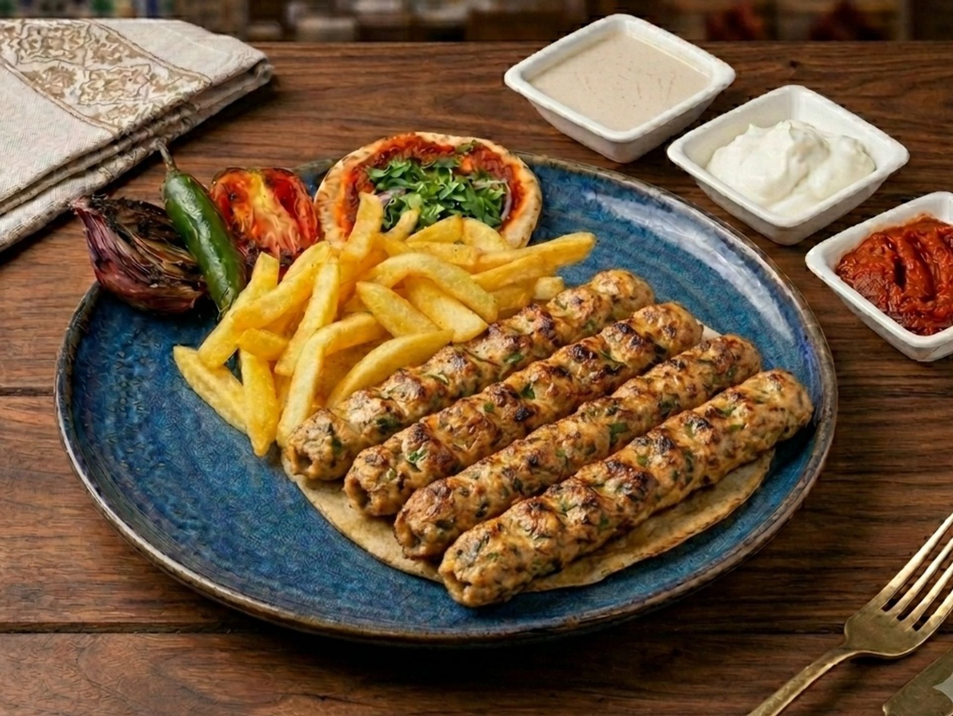 كباب دجاج - كباب الدجاج صغير