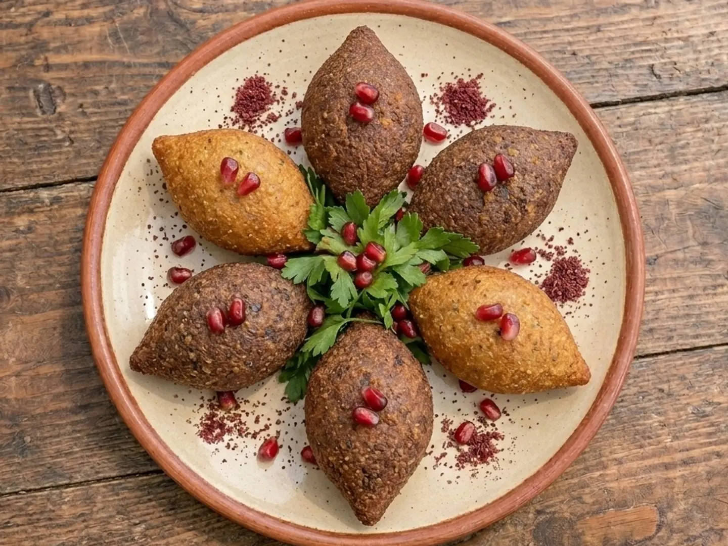 كبة مقلية - كبة لحم