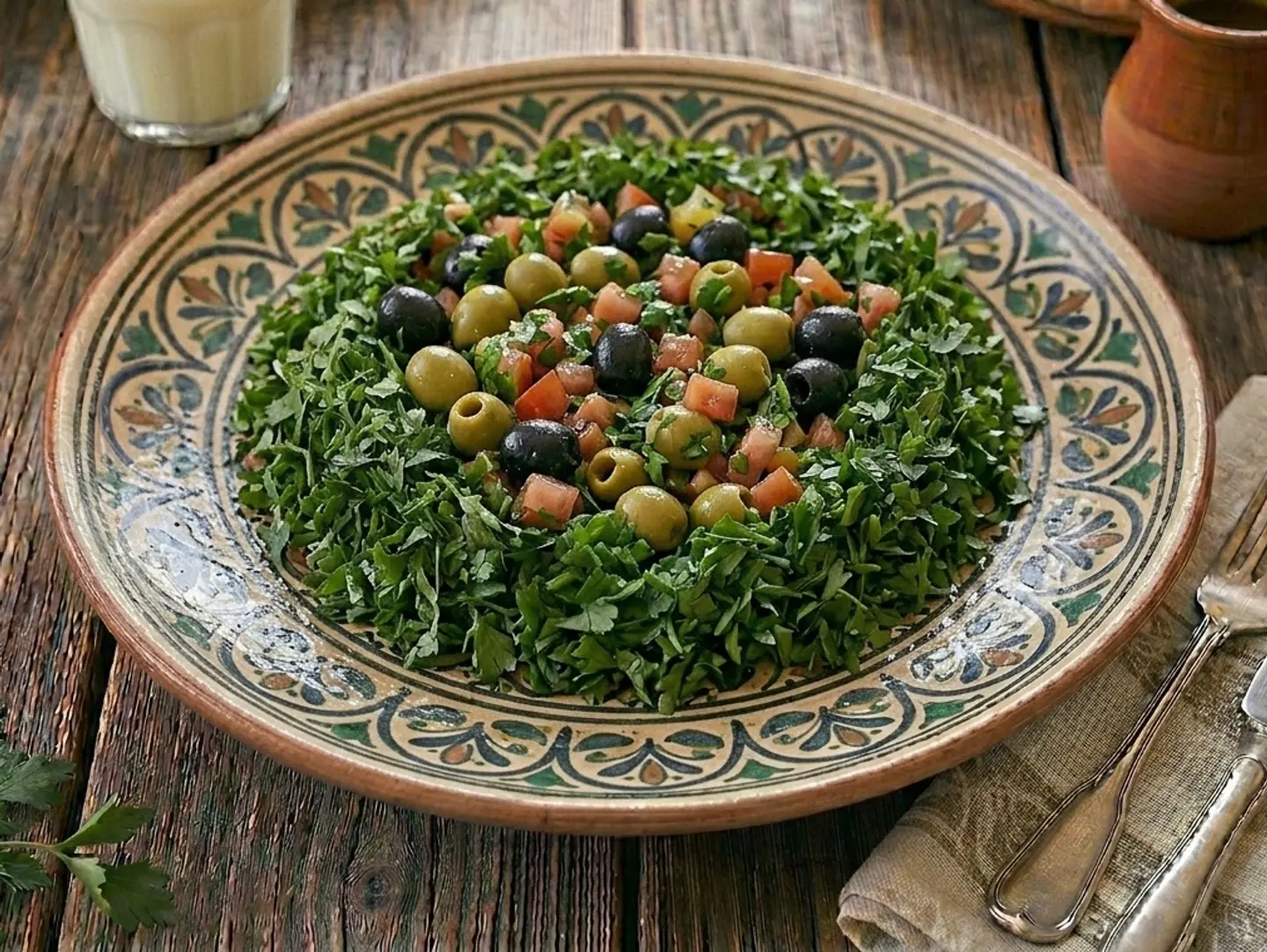 سلطة زيتون