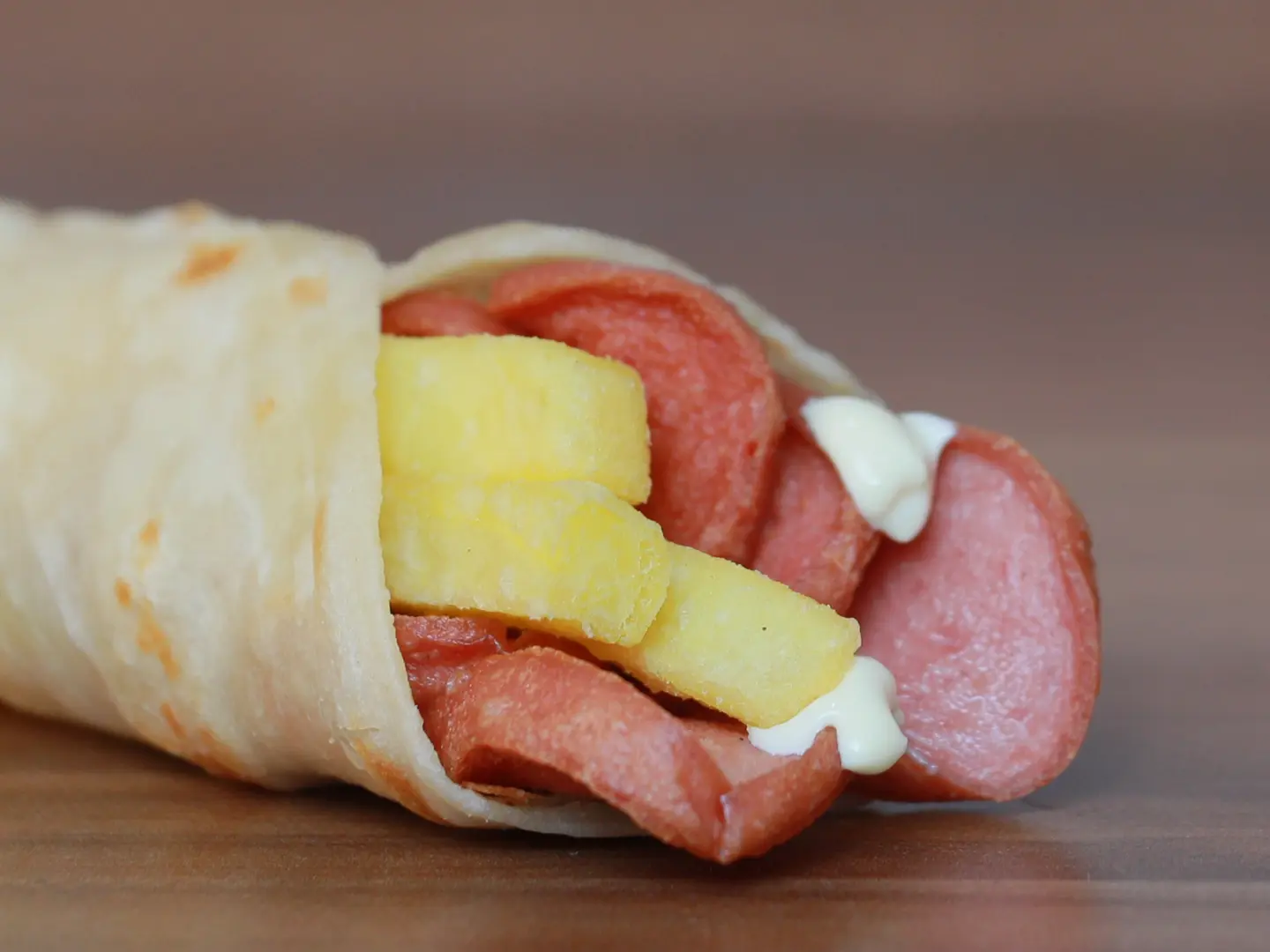 Chapati Hotdog