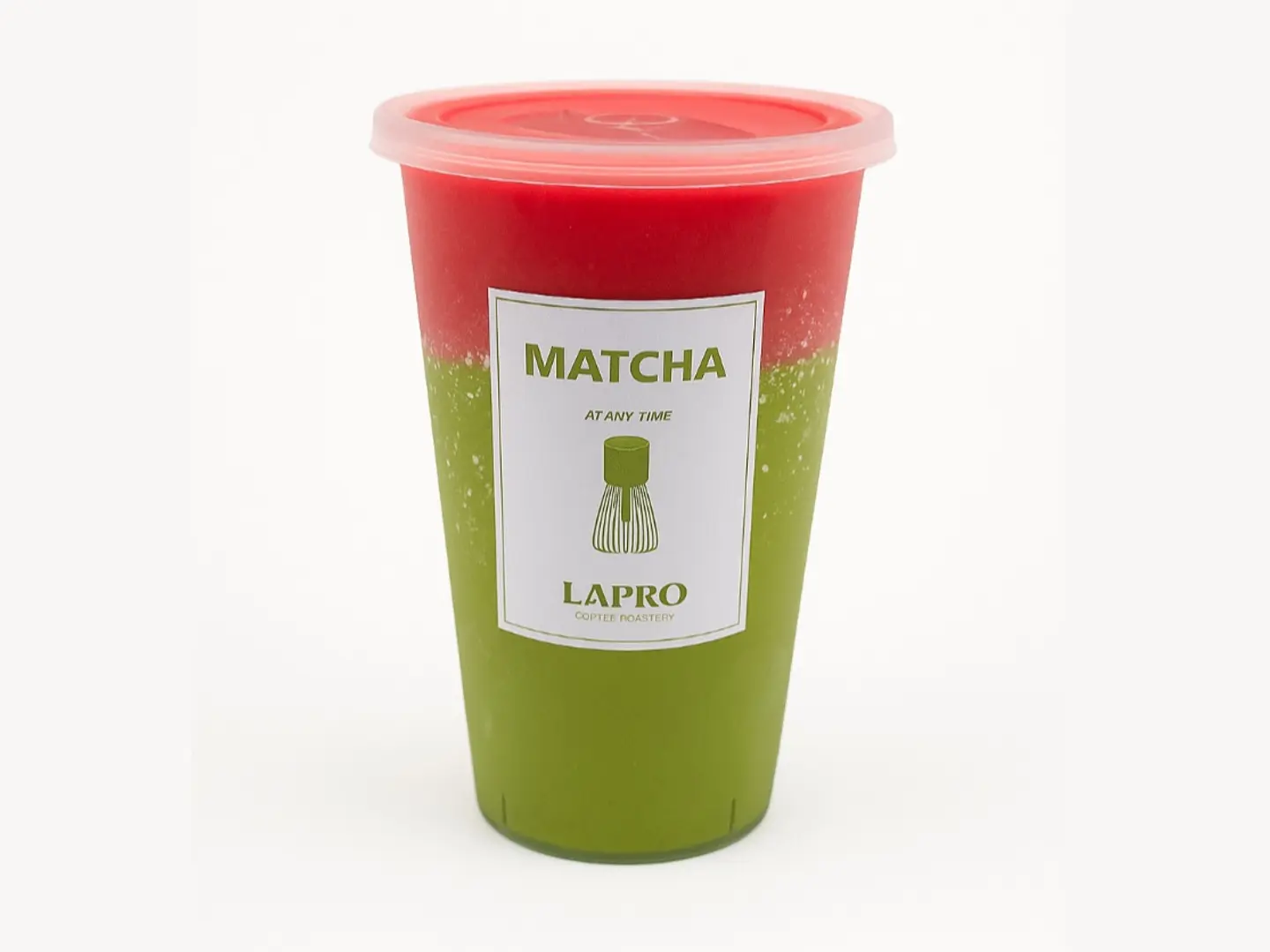 سلاش الماتشا بالفراولة