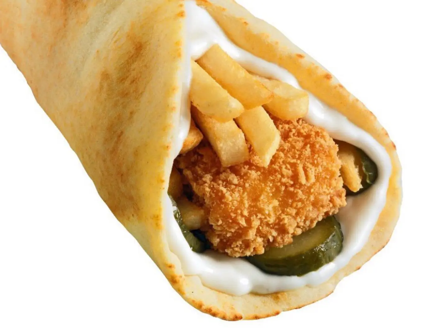 ساندويتش مسحب سمك