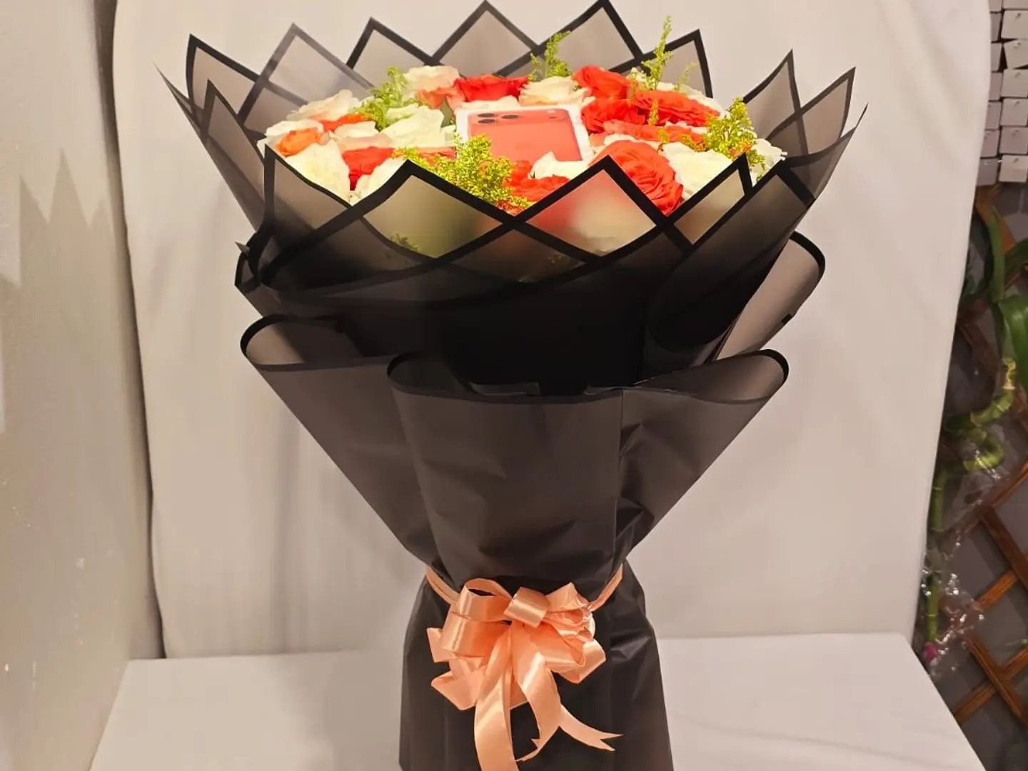 Orange And White Bouquet