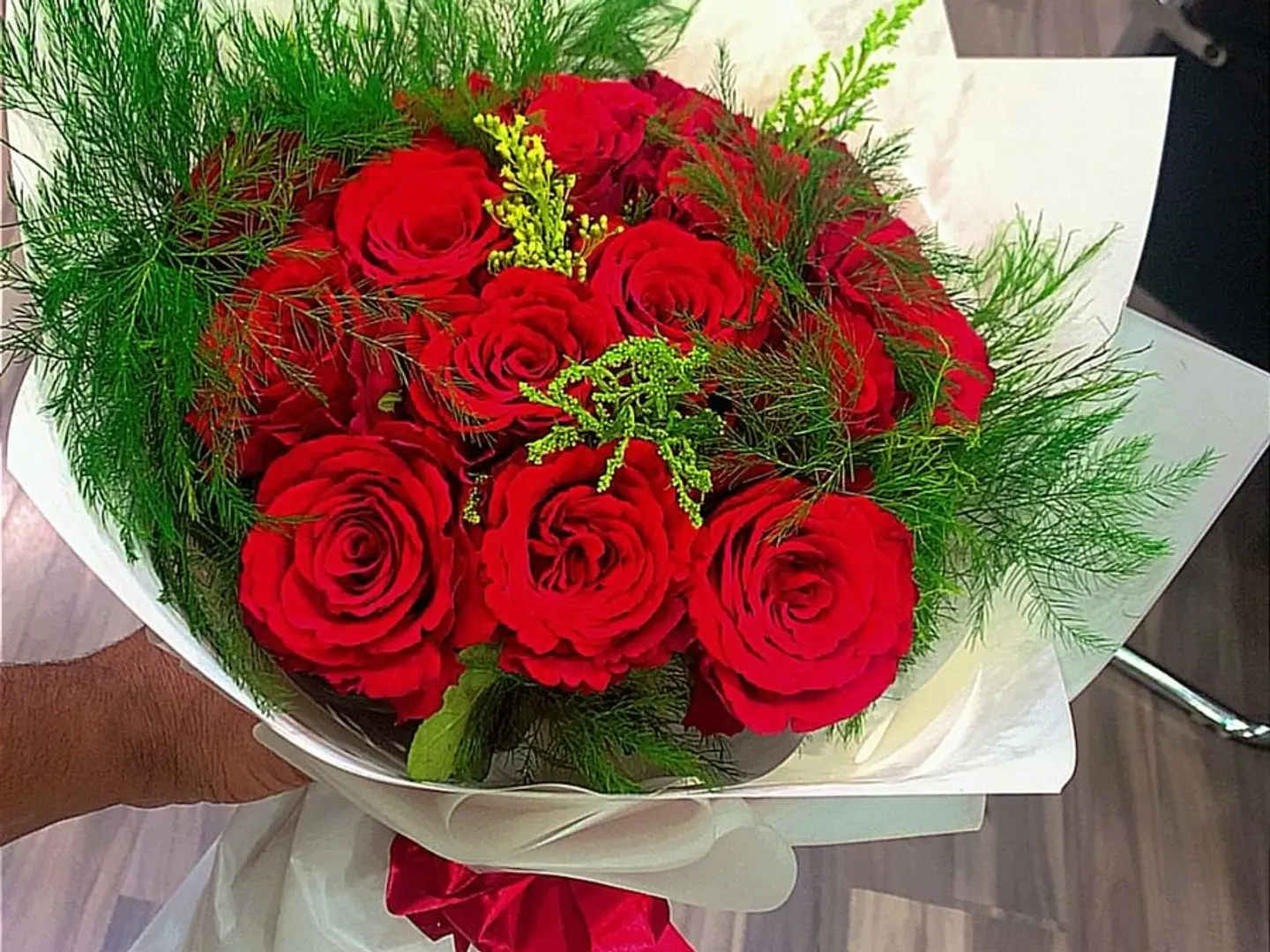Red And Green Bouquet