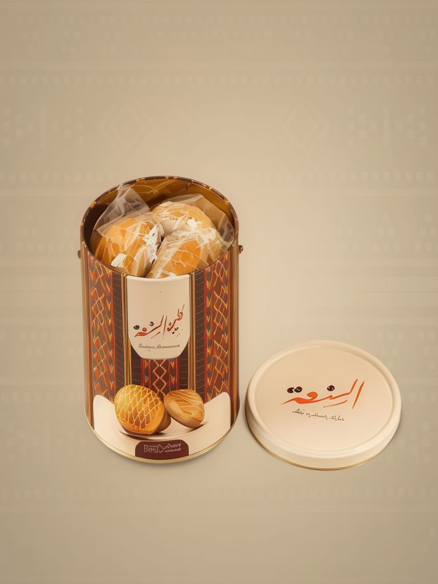 كليجا السنعة بالدبس اسطواني