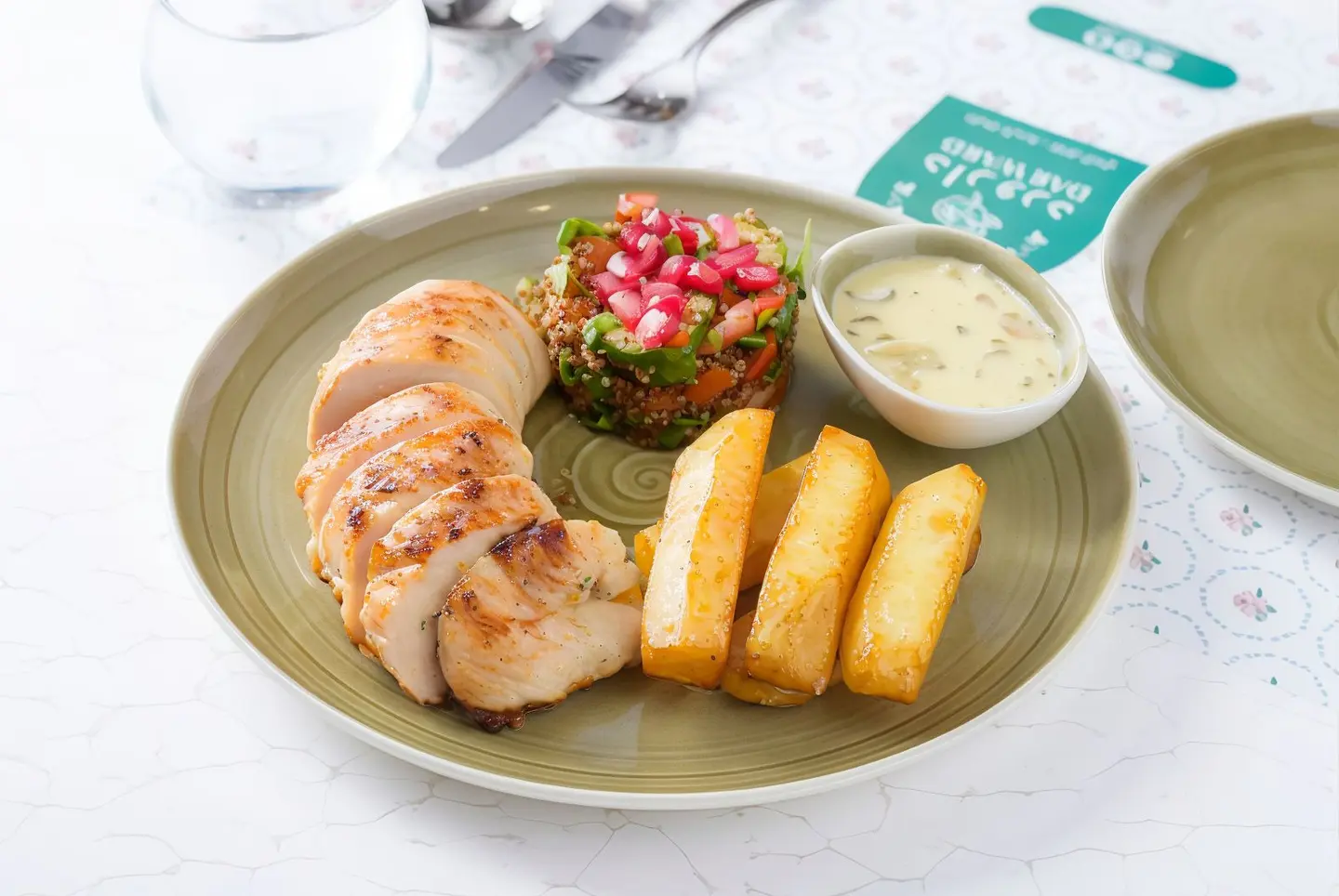 Grilled Chicken With Quinoa