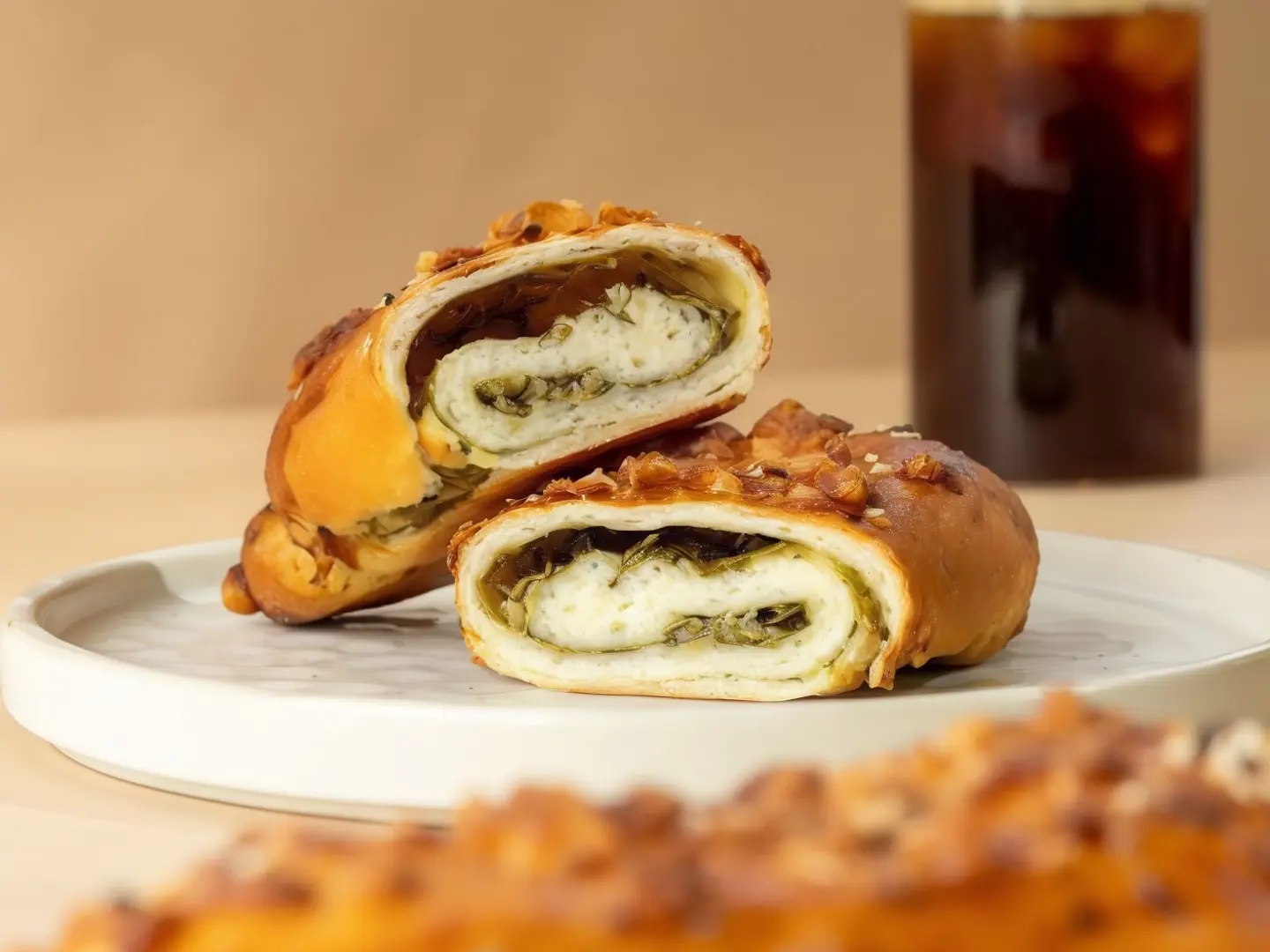 فطيرة السبانخ