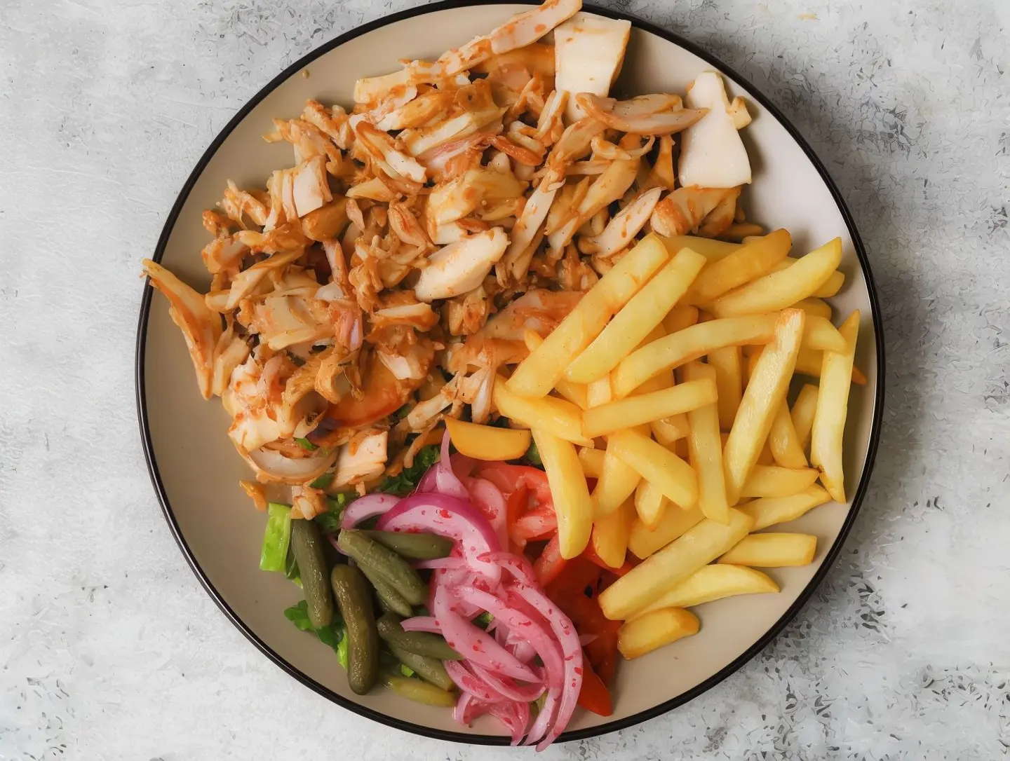 Shawermaty Dish