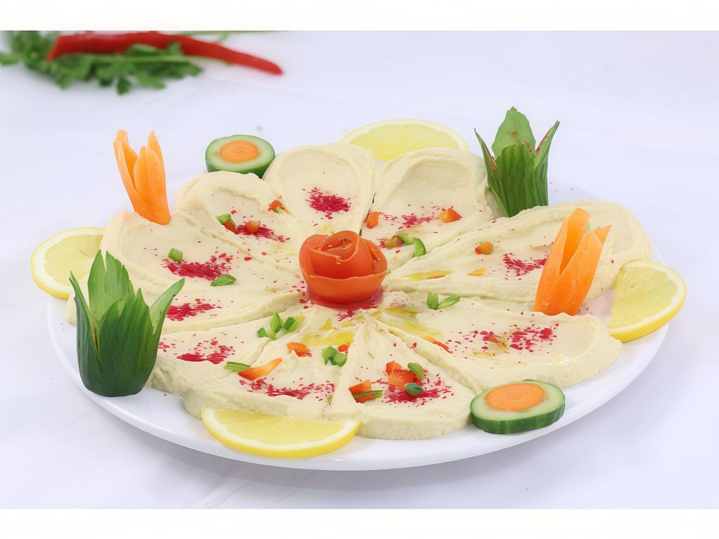 حمص سادة