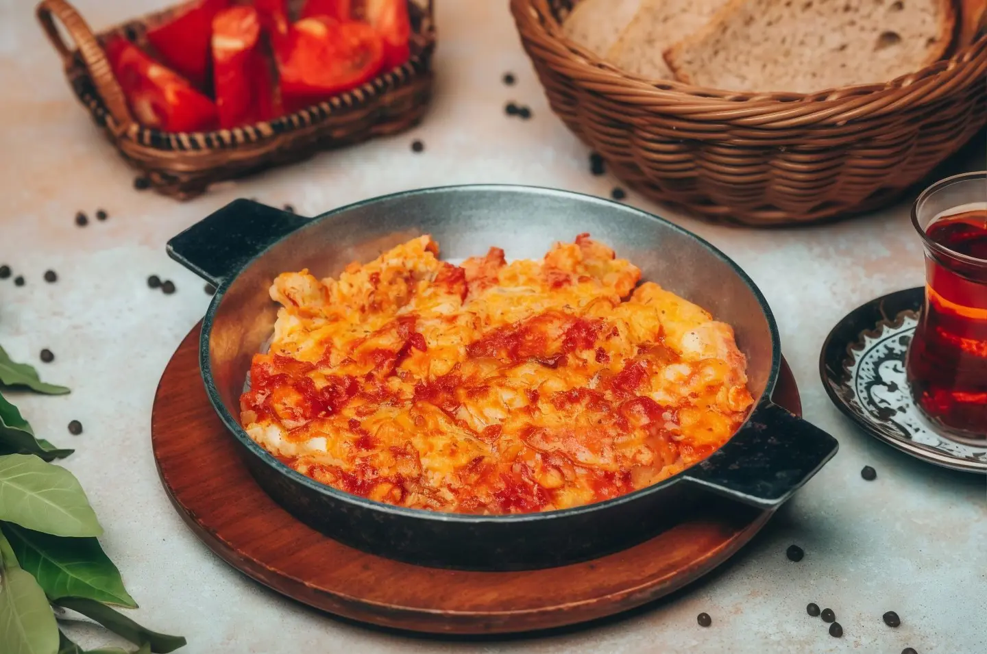 Peas With Eggs