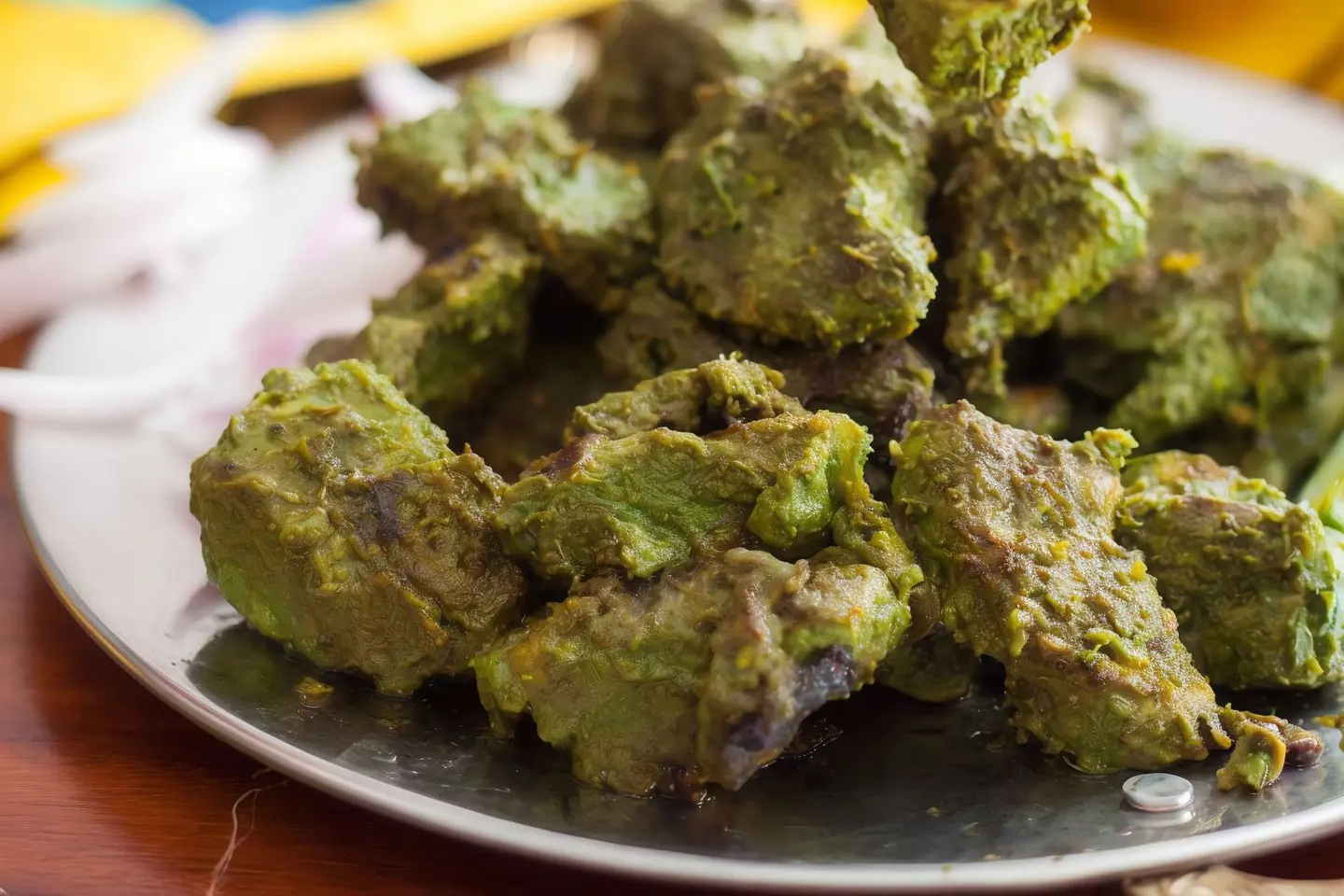 Hari Mirch Ki Chicken Boti
