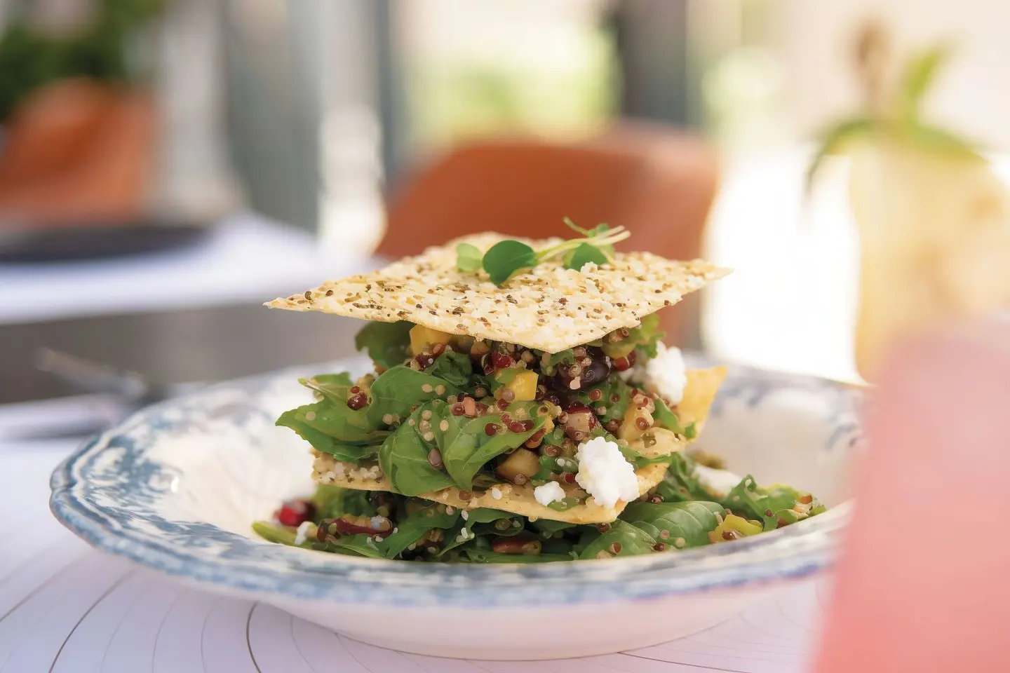 Quinoa Crackers Salad