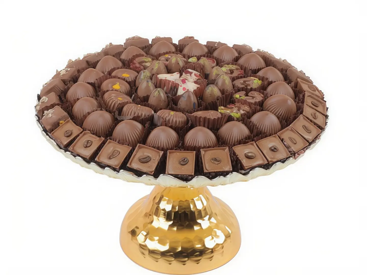 Belgian Chocolate Vase, Uncovered