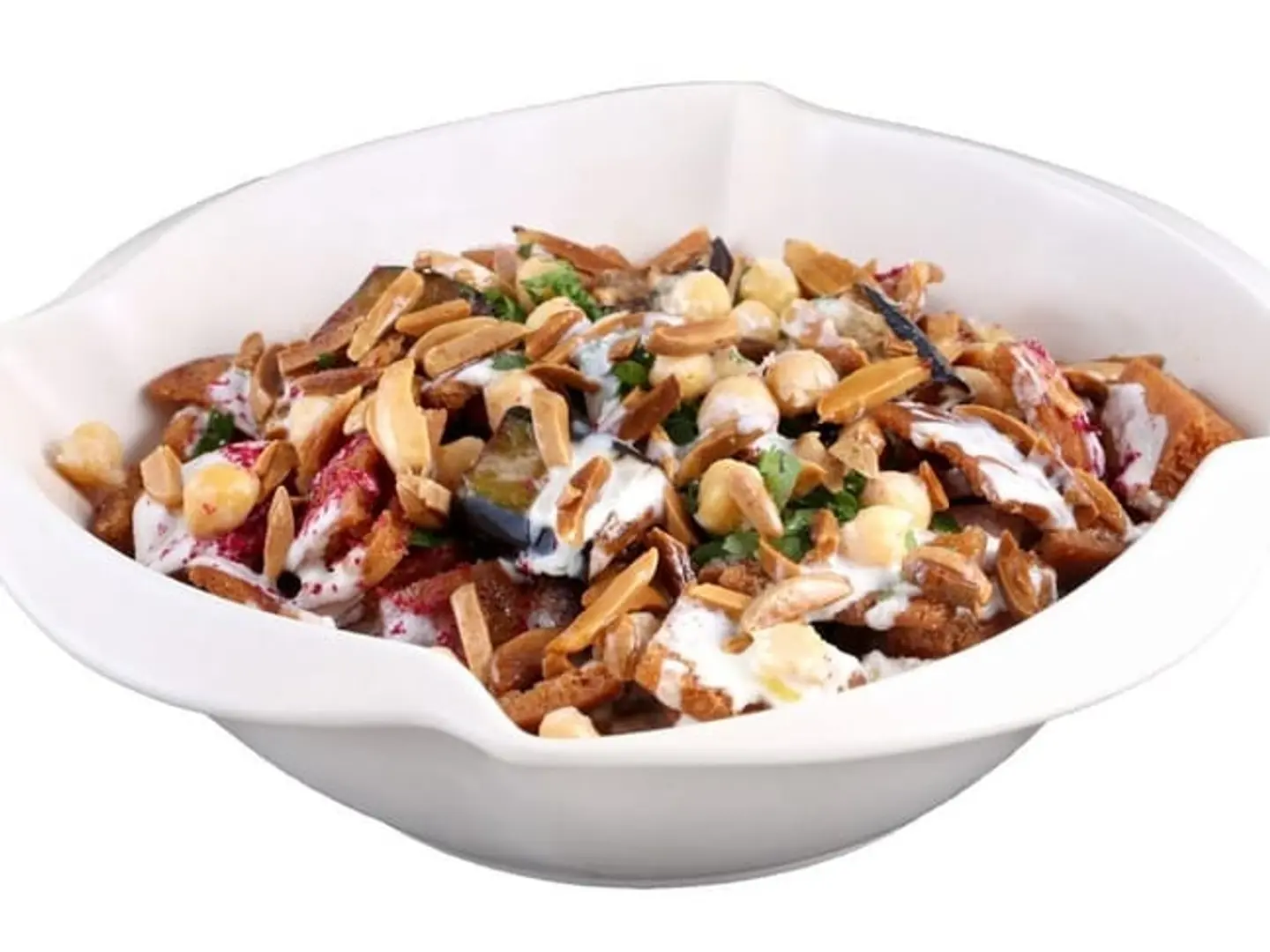 فتة باذنجان