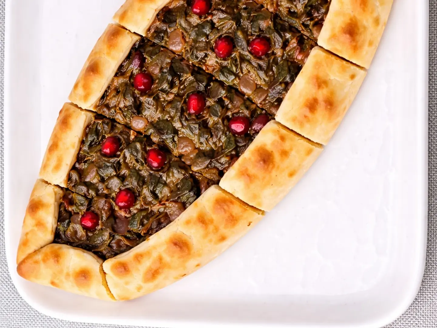 فطيرة سبانخ