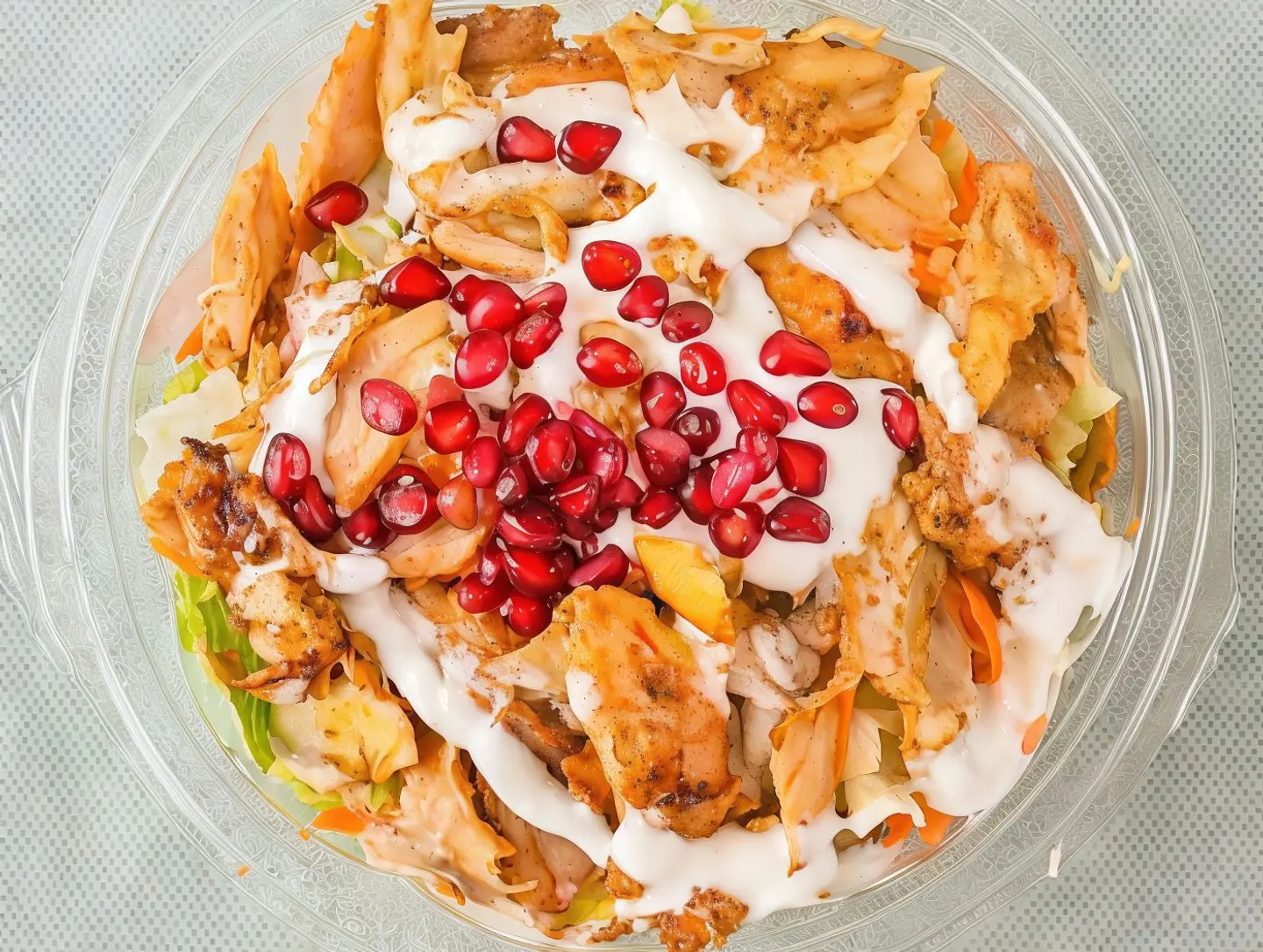 سلطة شاورما