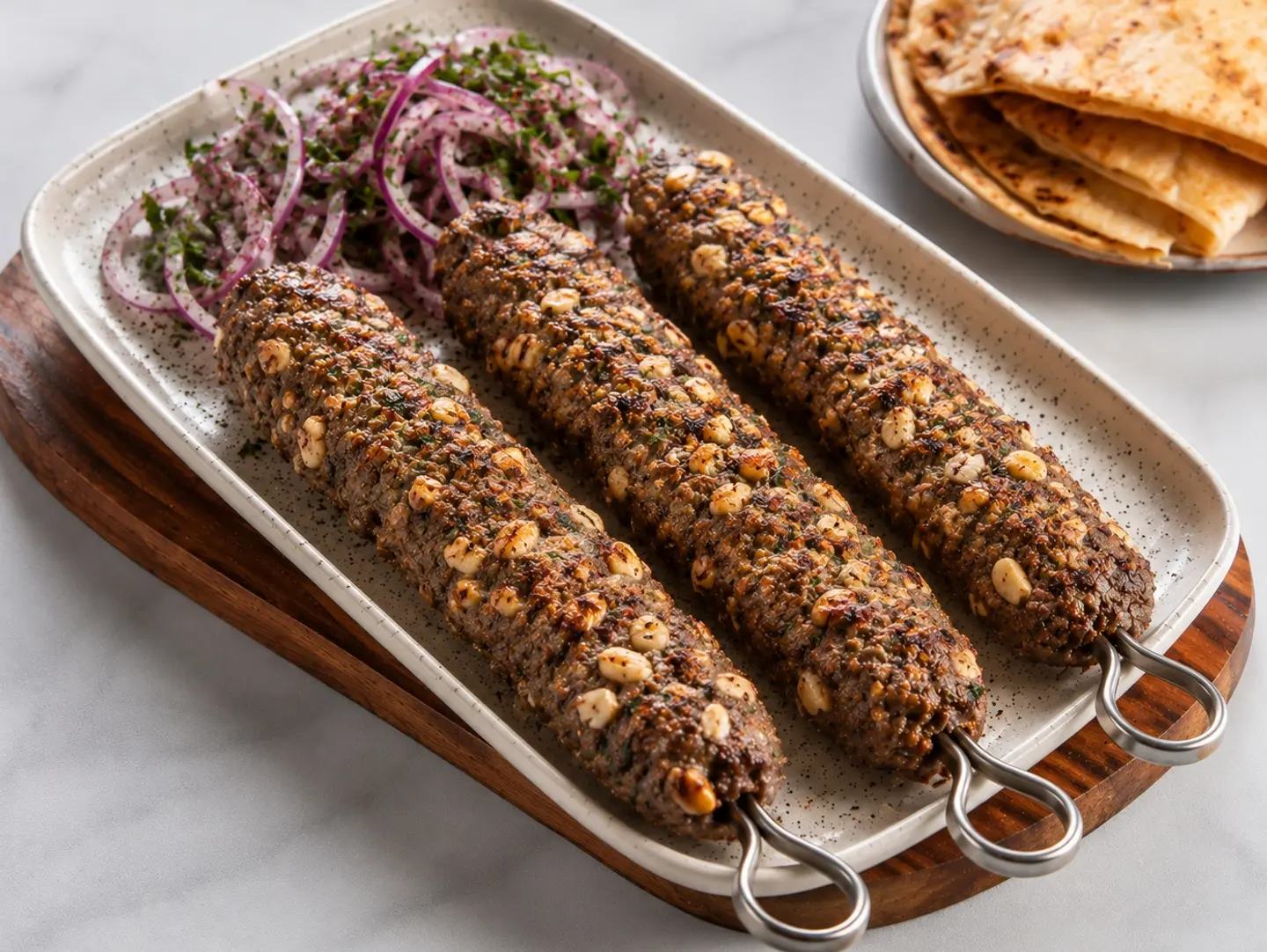 كباب ريوق بالمكسرات - نفر