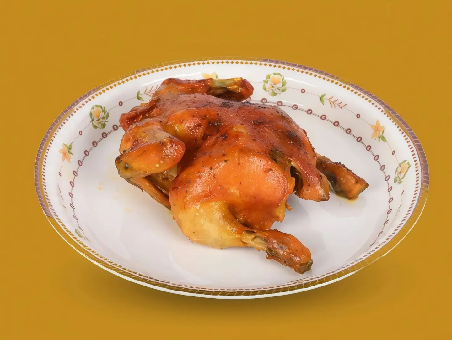 Chicken Mandi Without Rice - Half A Chicken