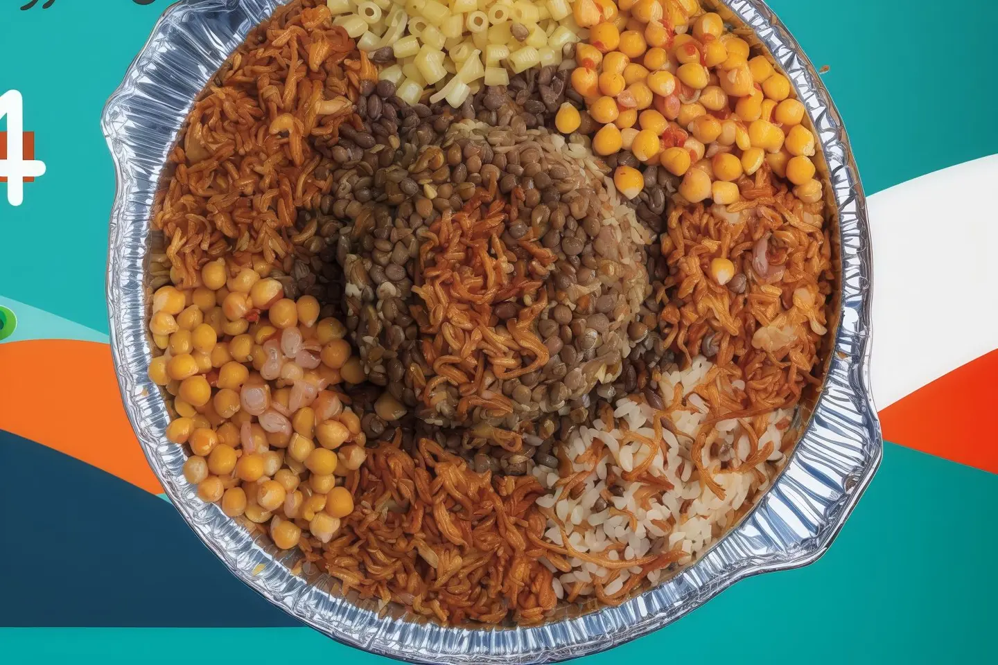 Koshari Family 5 Persons Healthy