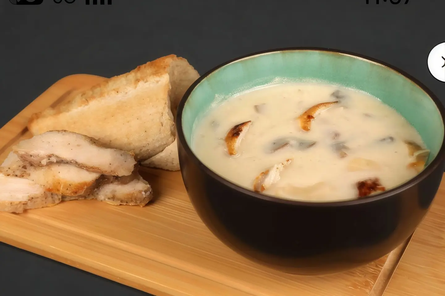 شوربة المشروم الصحية