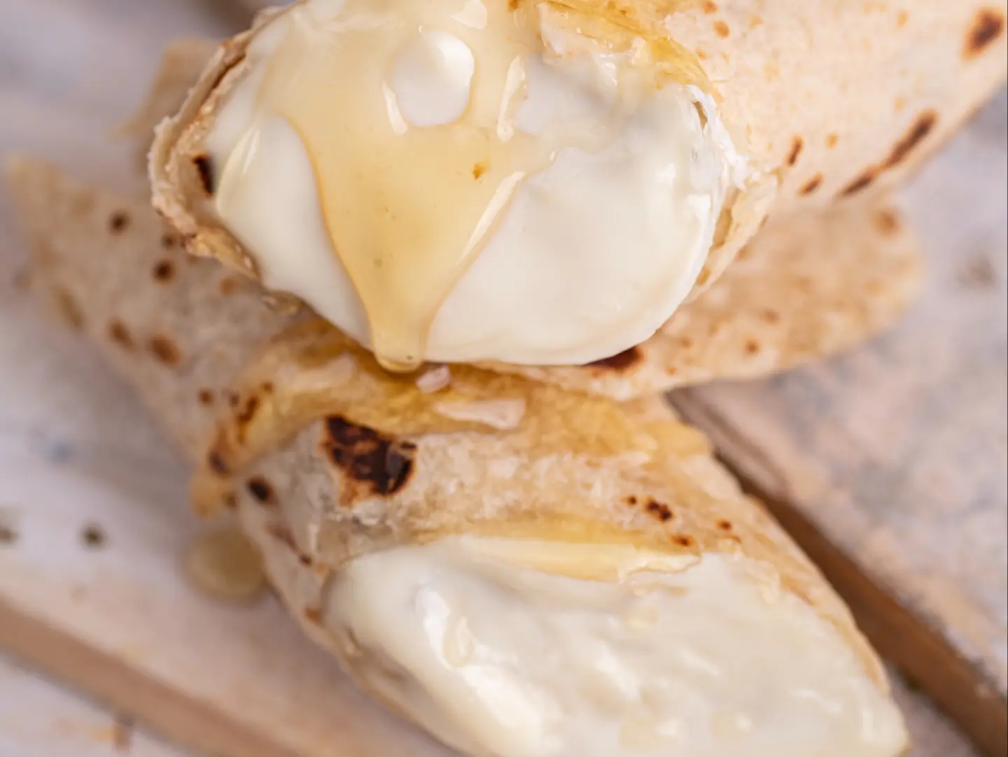 Cream And Honey Chapati