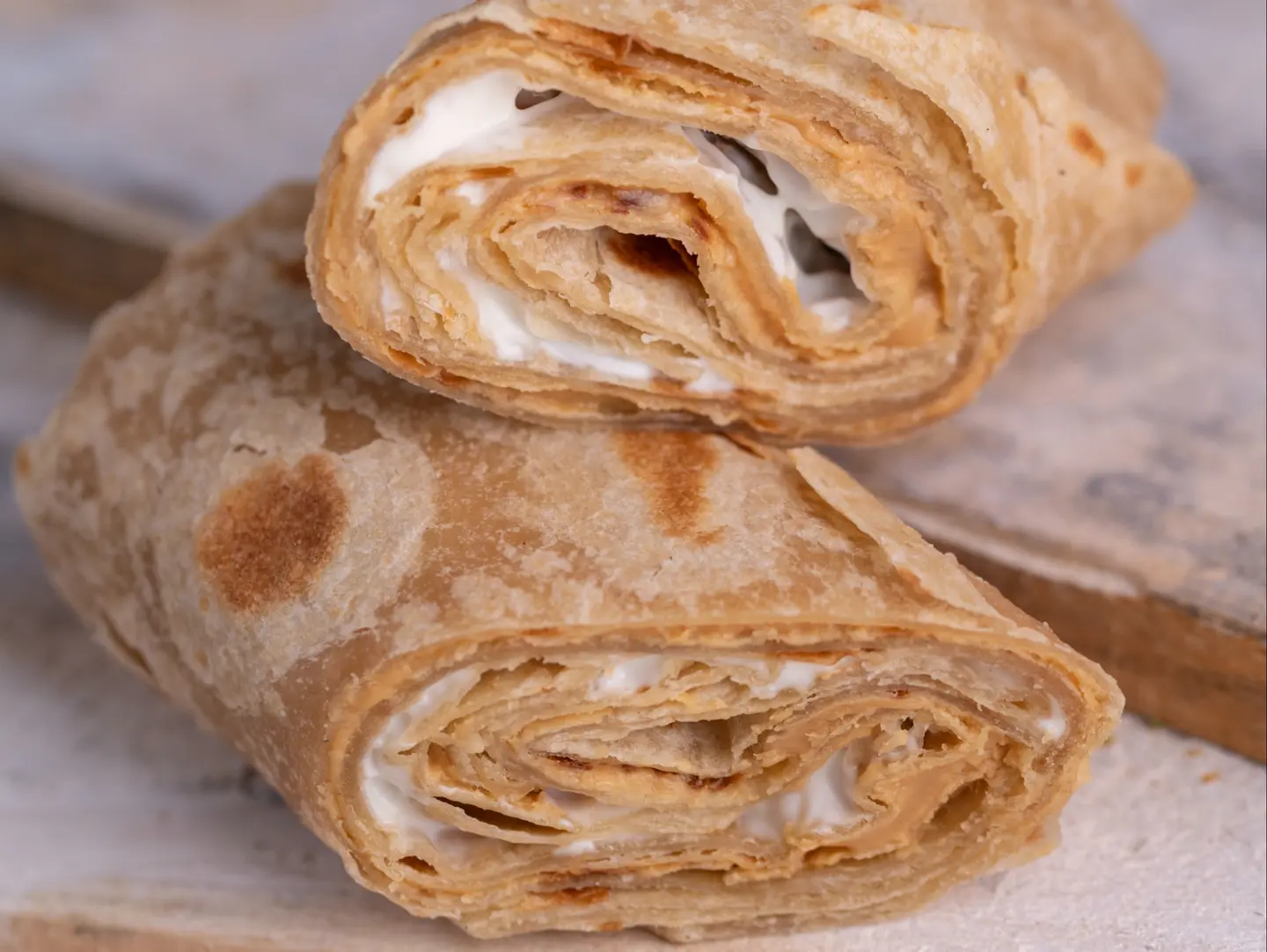 Peanut Butter And Cheese Chapati