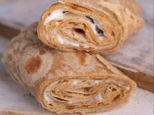 جباتي فول سوداني مع جبن