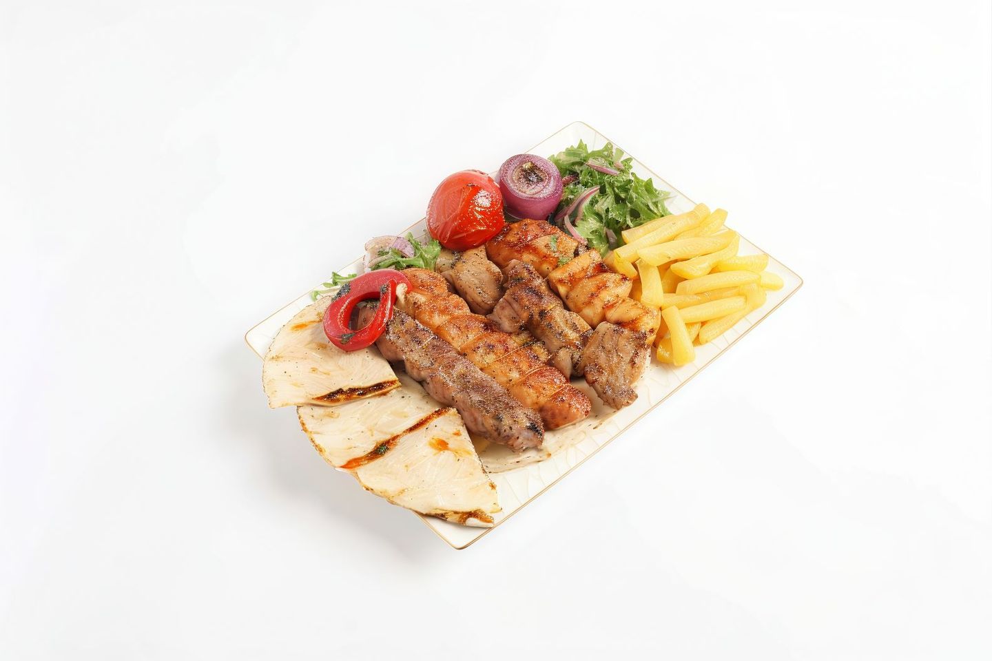 For One Person Mixed Grilled Chicken