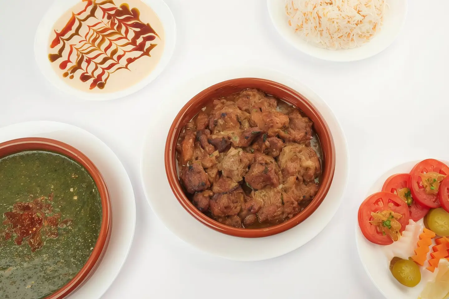 Awsal With Tomatoes And Cheese