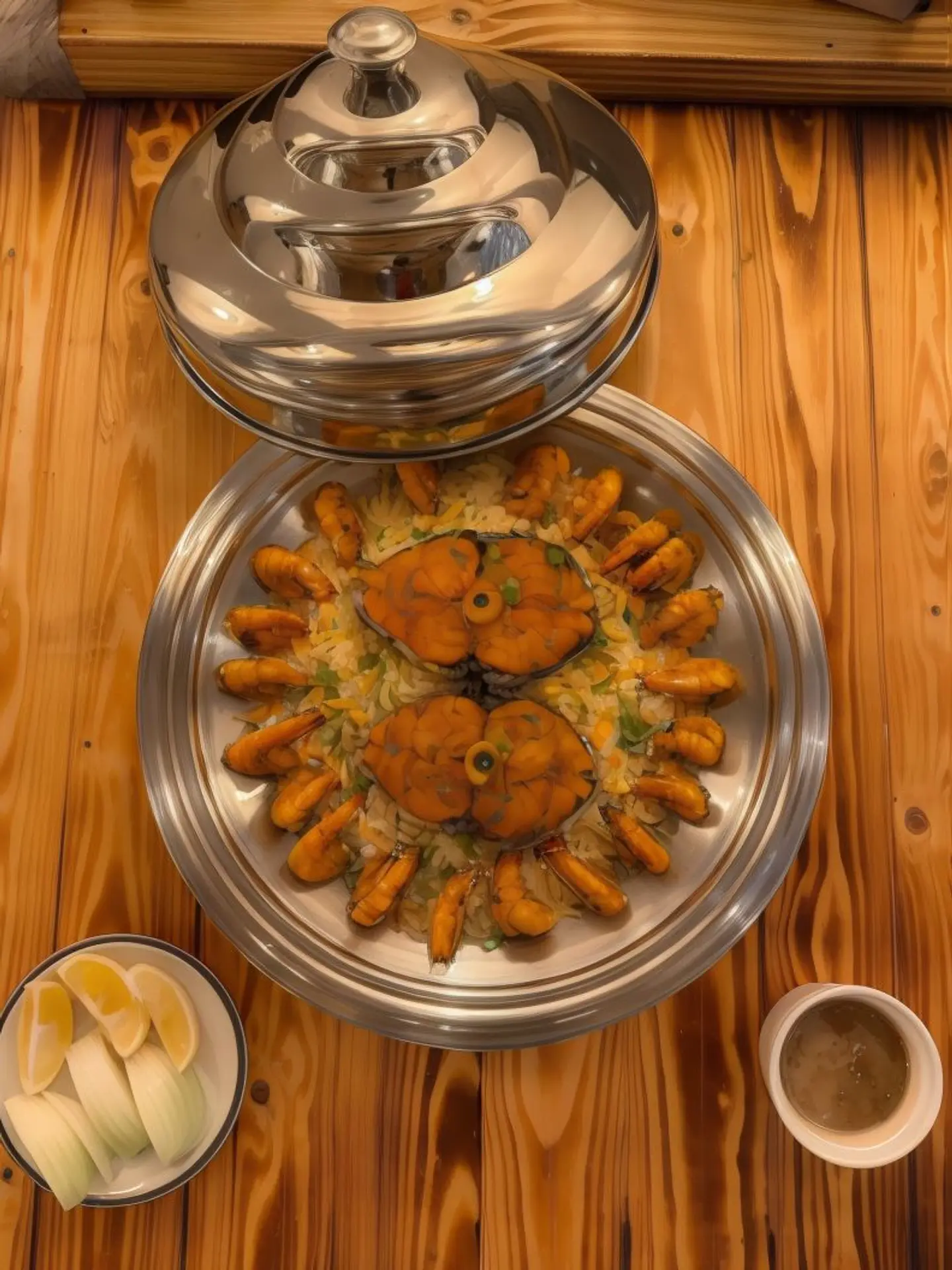وجبة كنعد و ربيان