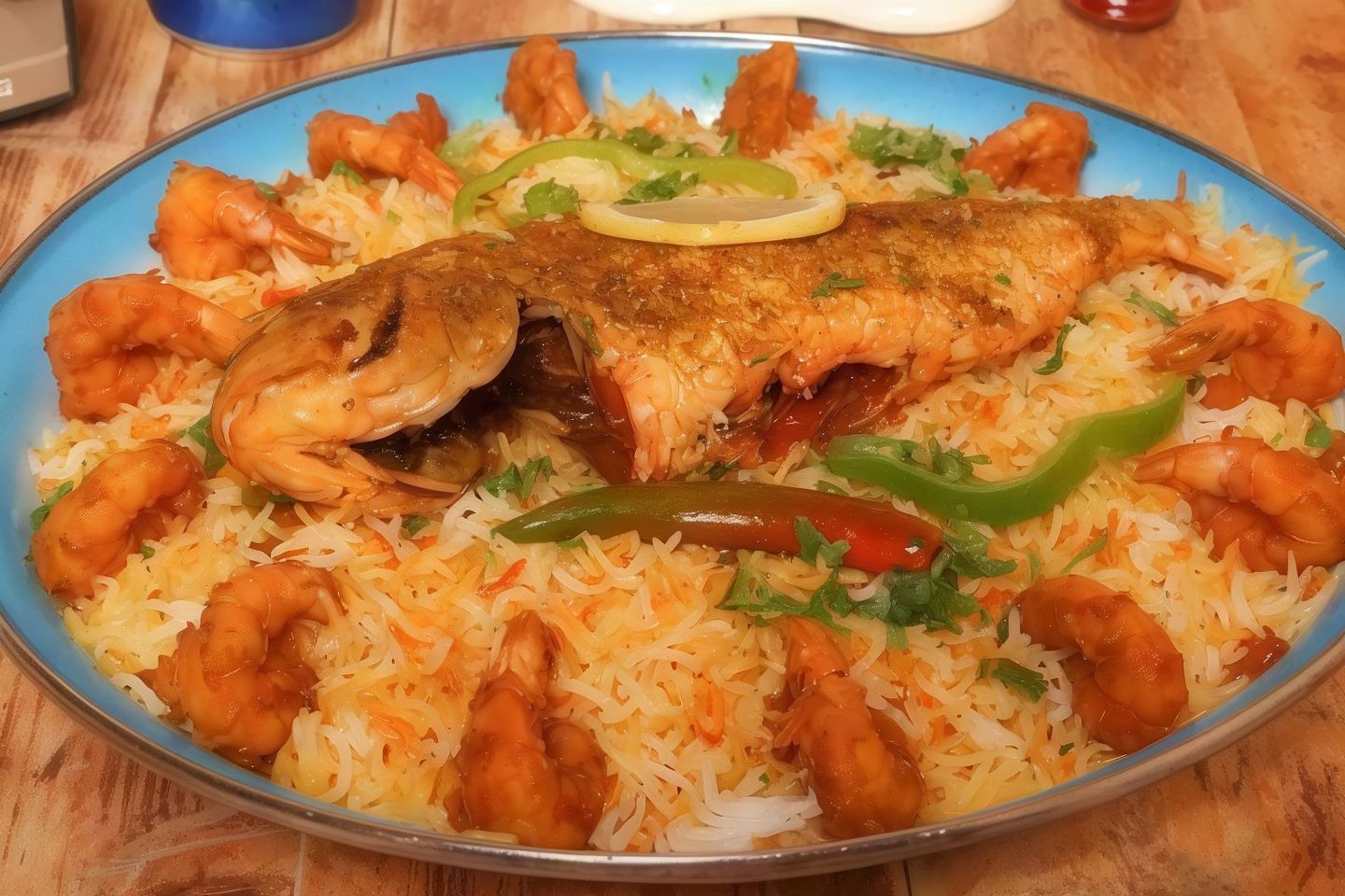 وجبة عندق روبيان
