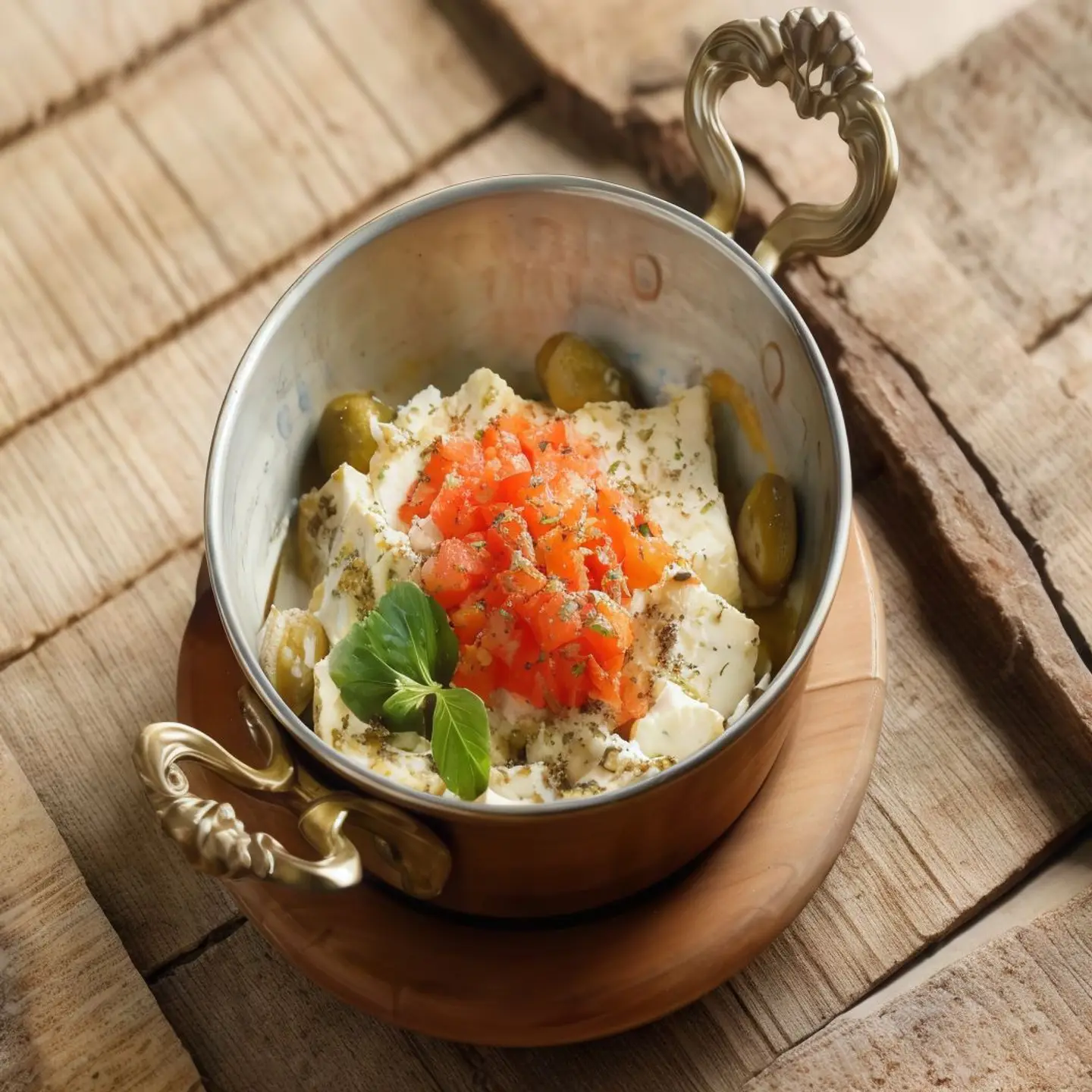 Oven Baked Feta Cheese