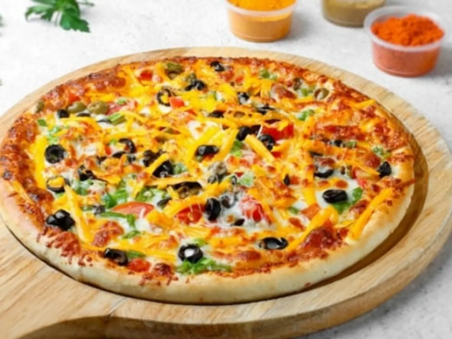 Four Cheese Vegetable Pizza - Small