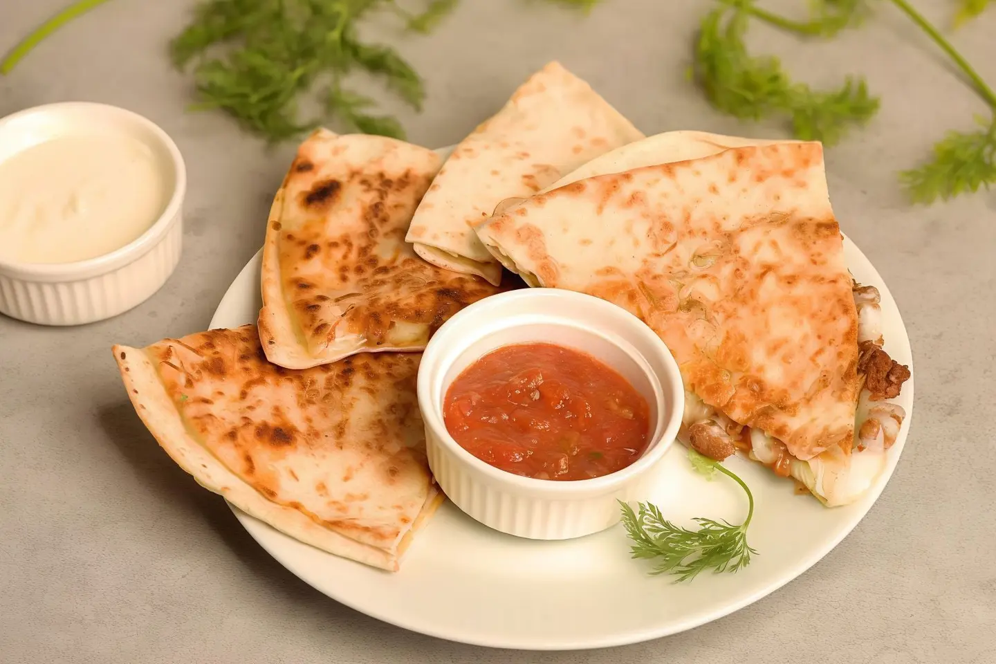 Pizza Quesadilla