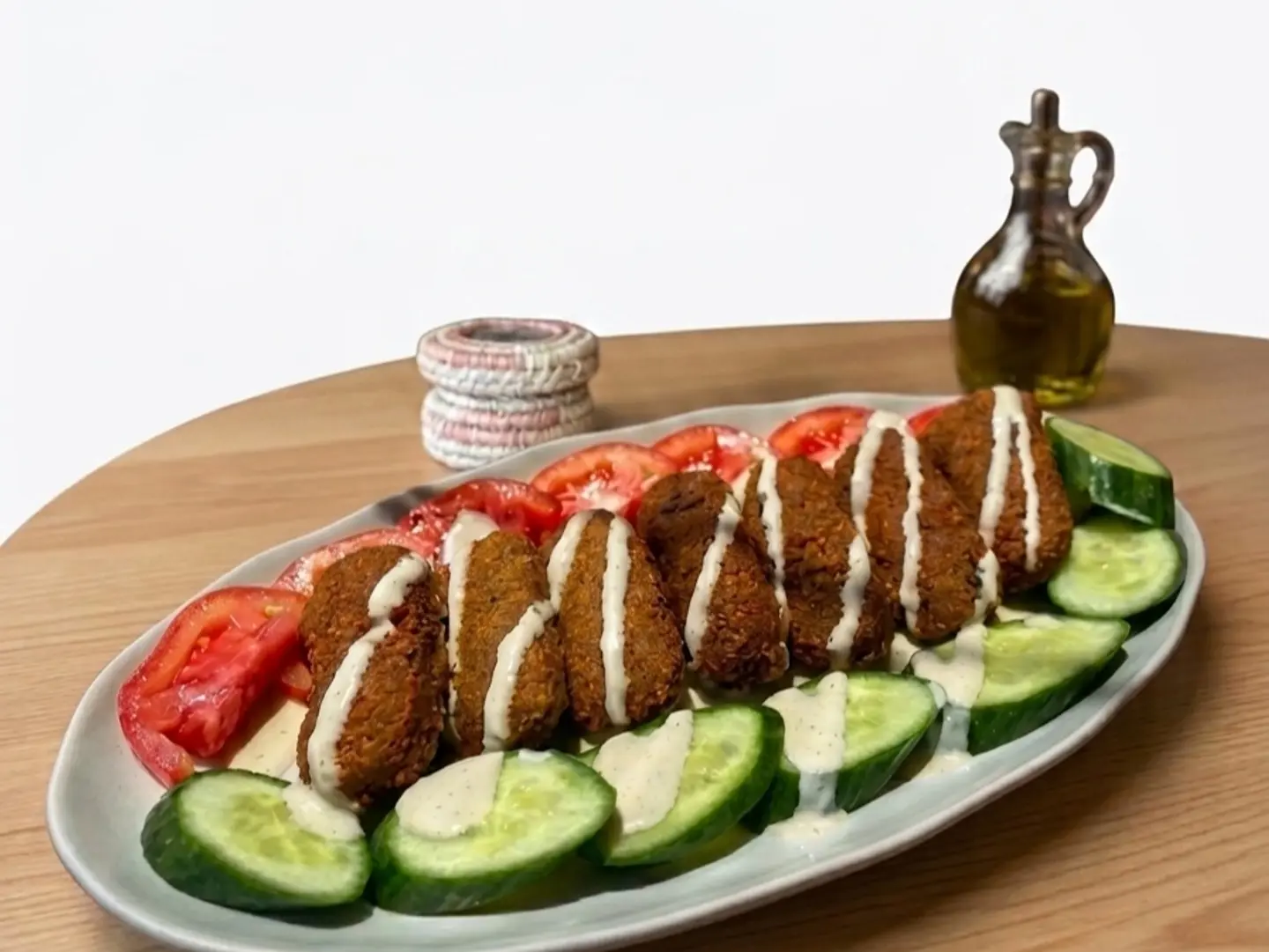 Falafel With Tahini Sauce
