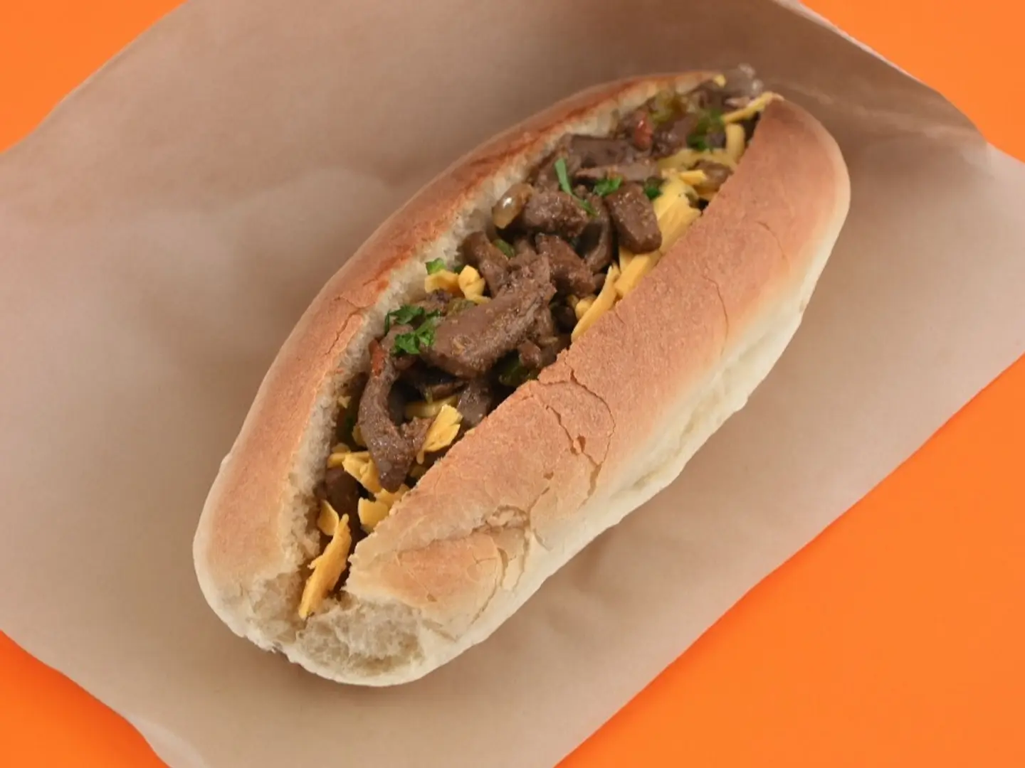 Plain Liver Sandwich In Samoli Bread