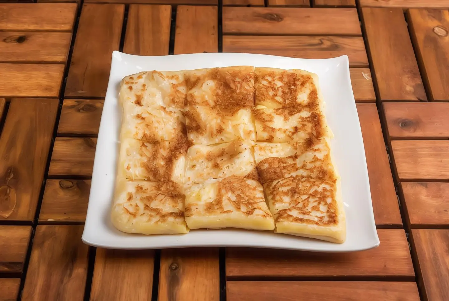 Cheese, Thyme And Vegetables Mutabbak