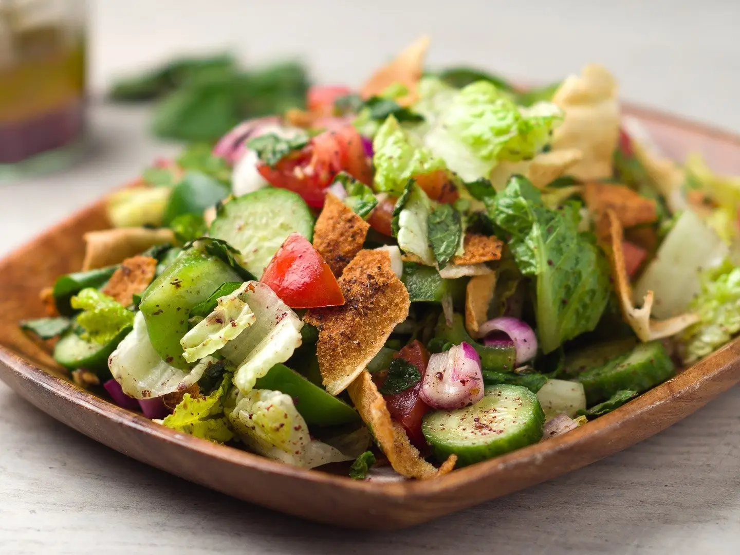 فتوش مع دبس الرمان