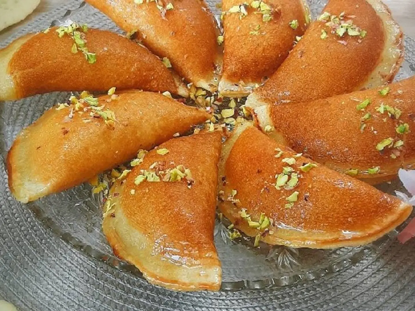 قطايف مشوية بالجبنة النابلسية ربع كيلو