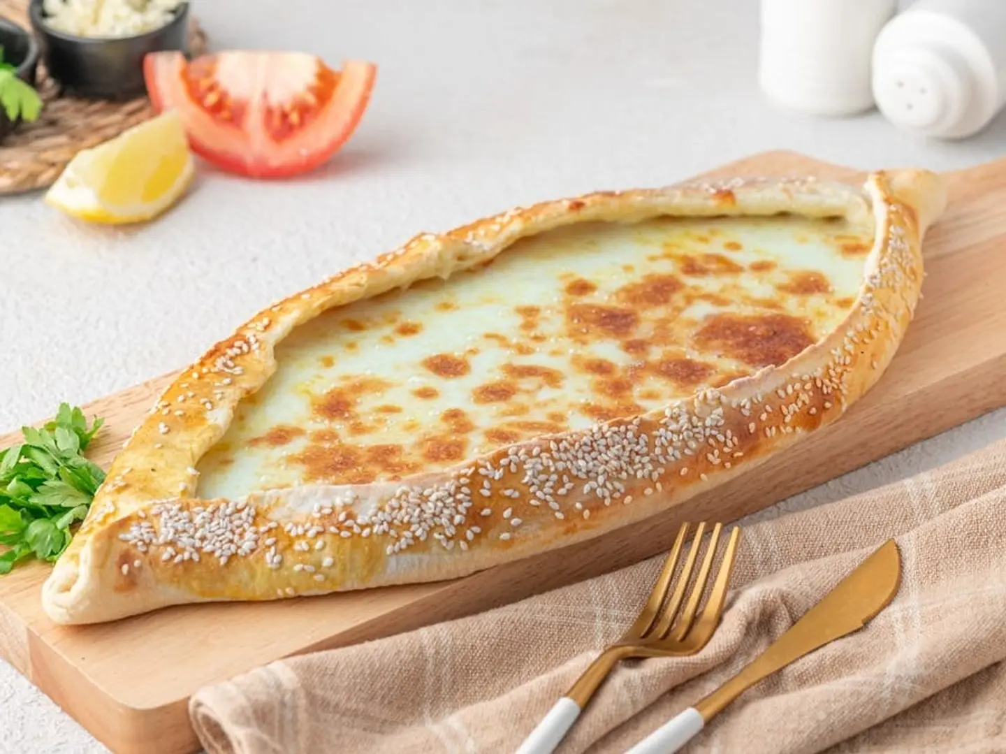فطيرة جبنة سائلة