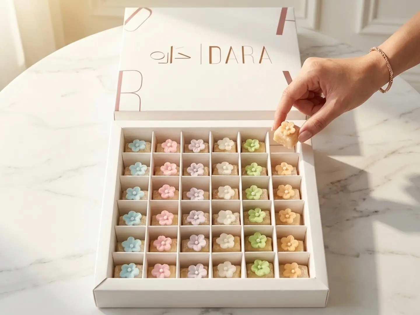 Floral Halqum Box