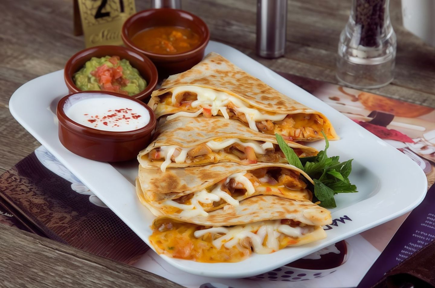 Chicken Quesadillas