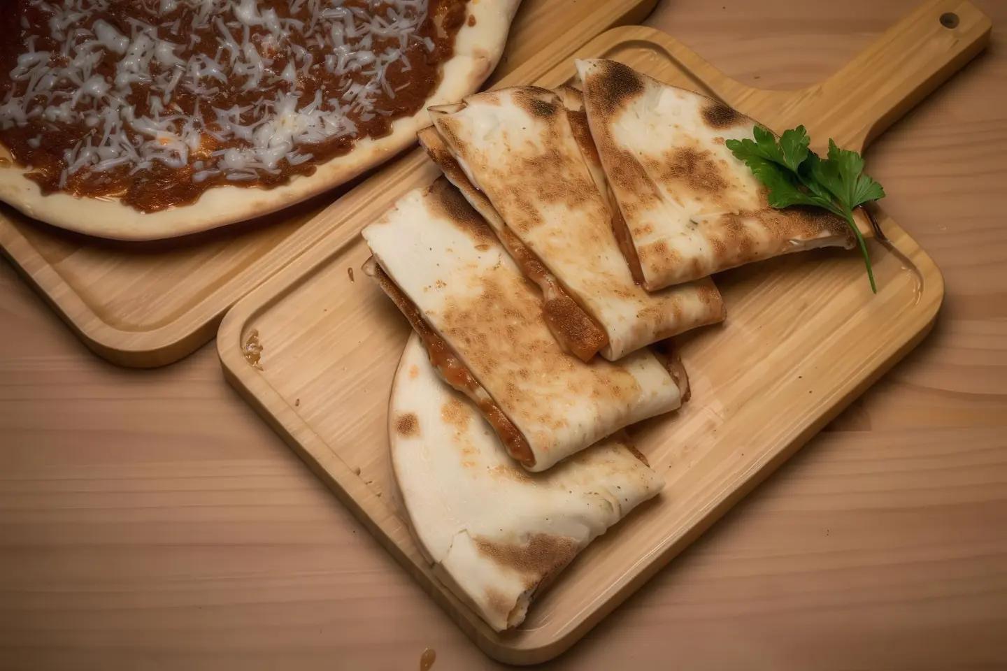 Lahmah Bel Ajeen And Cheese