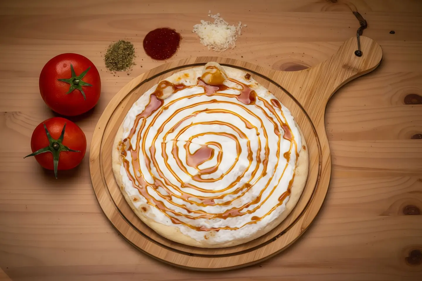 Labneh With Dates Molasses