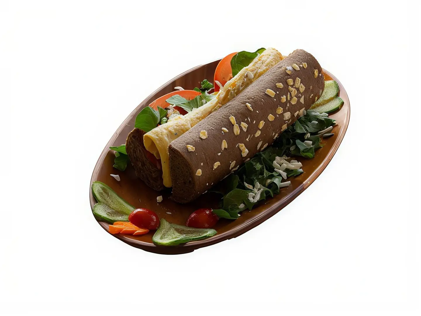 Cheese Omelette Sandwich