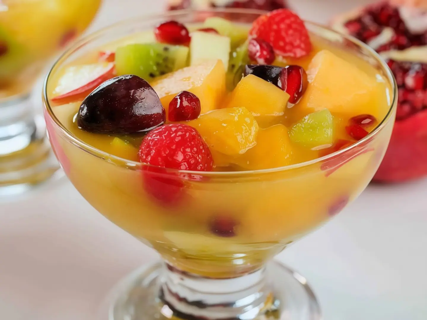 سلطة فواكة بالايسكريم - صغير